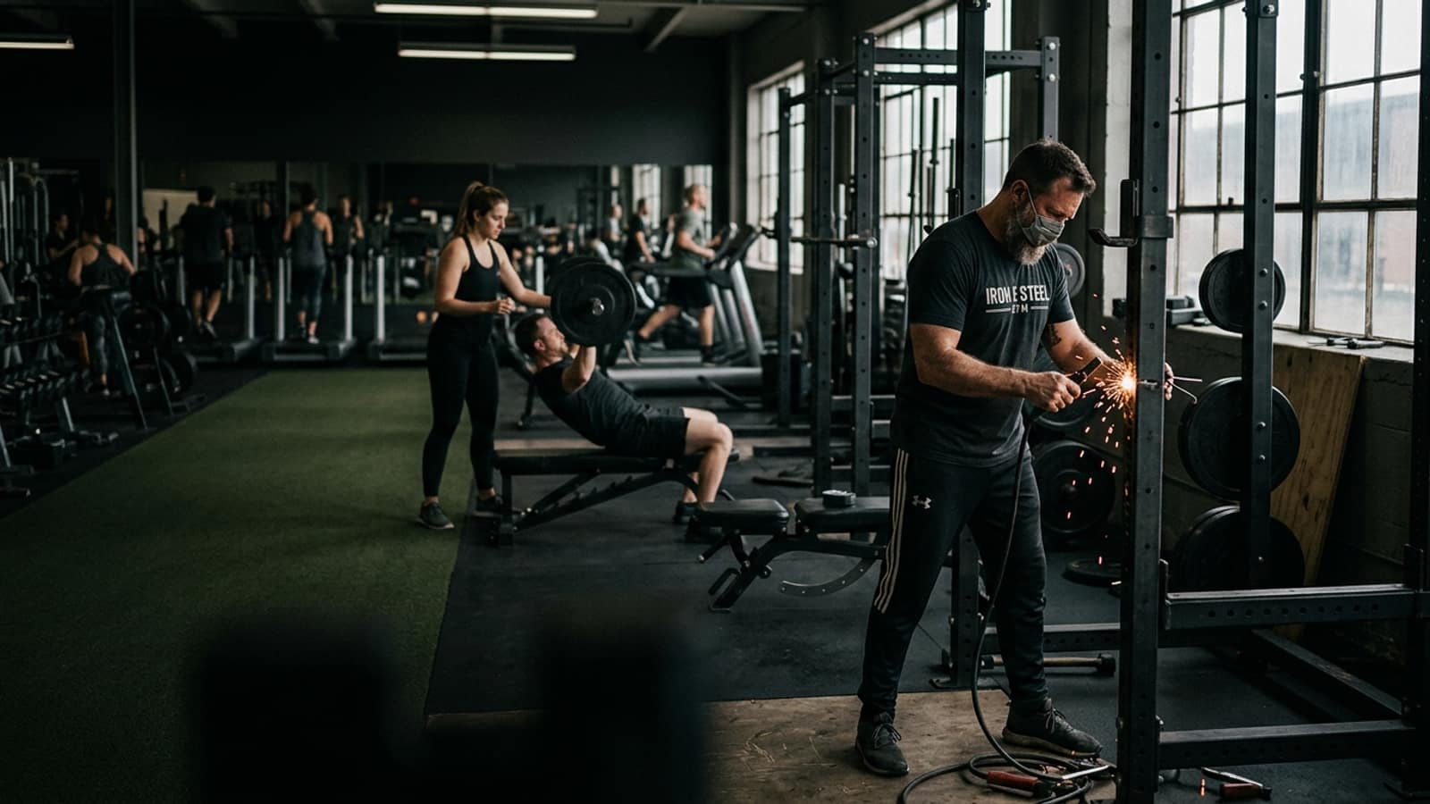 Fitness business financing and equipment loans for gym owners and personal trainers — working environment